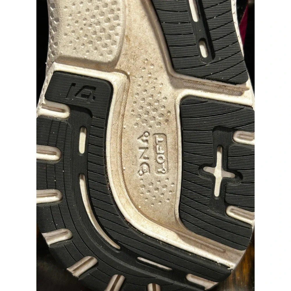Brooks Ghost 14 Womens Running Shoes Black Pink Teal DNA LOFT Sneaker